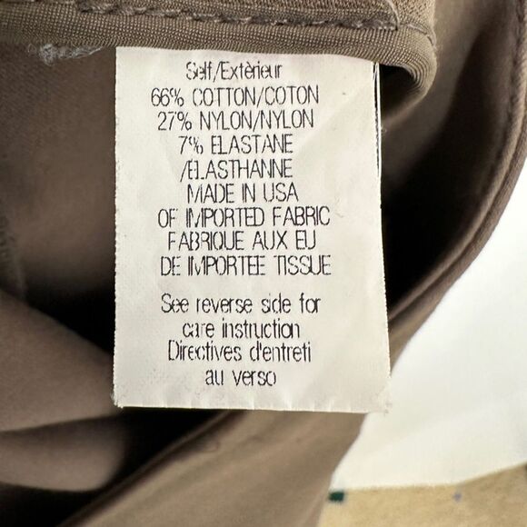 Theory Belisa Cropped New Recovery Trouser Pant Brown Size 12 - Picture 10 of 11